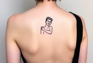 Rick Astley Never Gonna Give You Up Dance Pose tattoo idea
