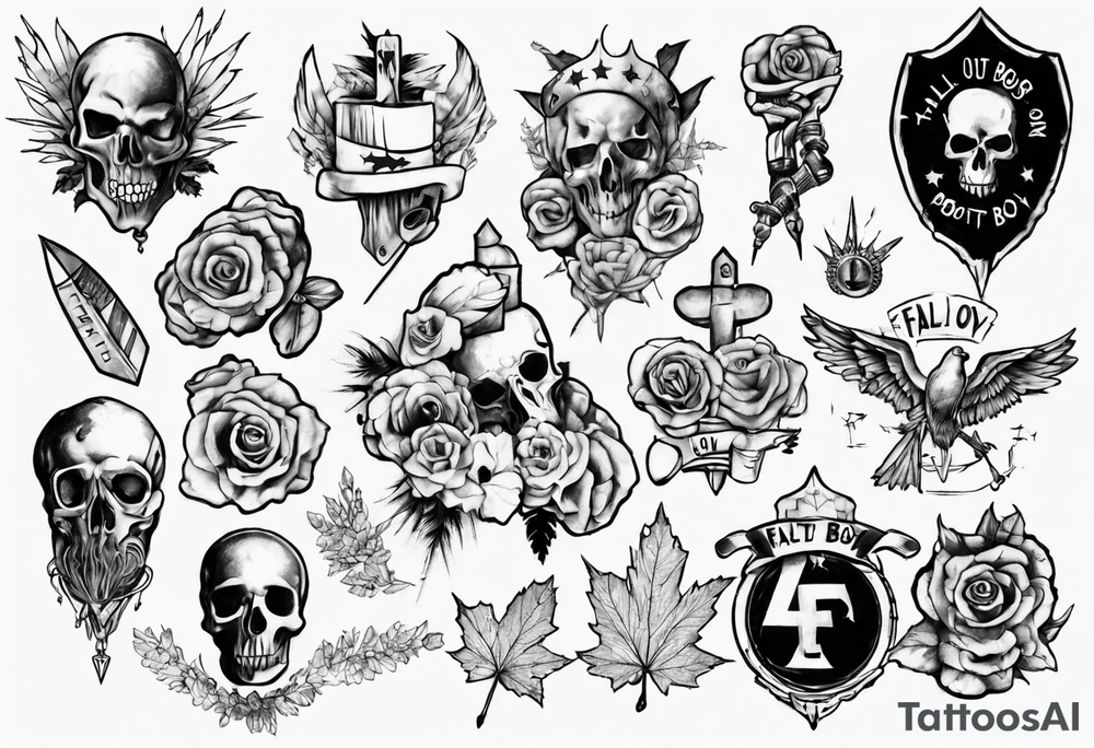Fall out boy tattoo idea