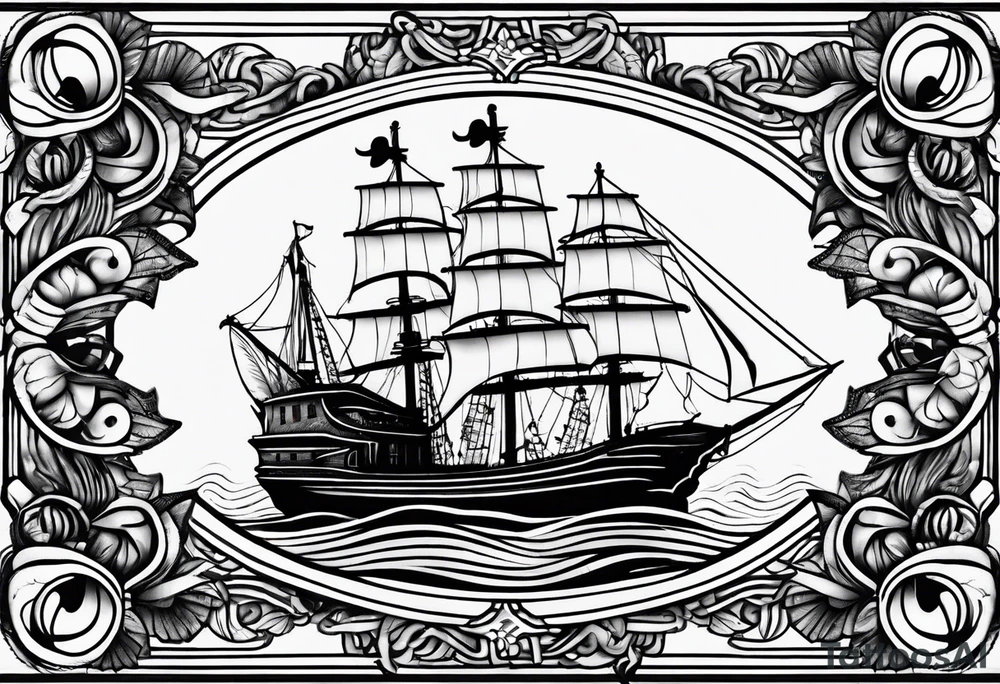 Anchor tattoo idea