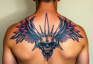 Black power tattoo idea