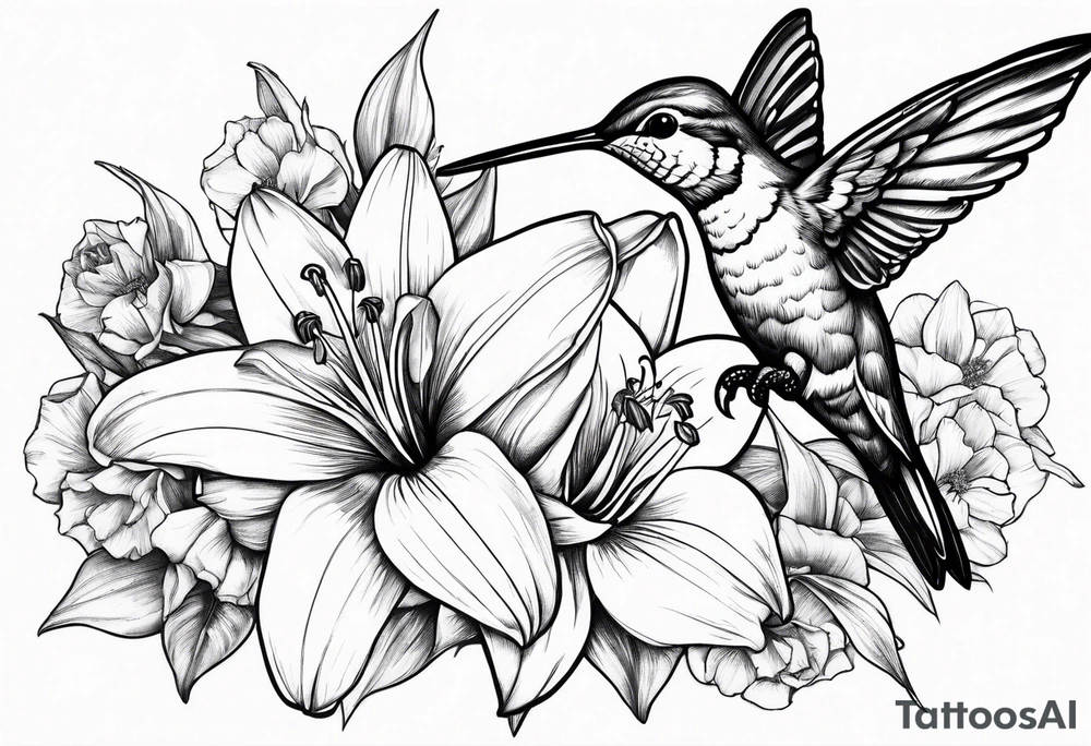 crying angel
lily, daffodil, rose, daisy, narcissus
flying hummingbird tattoo idea