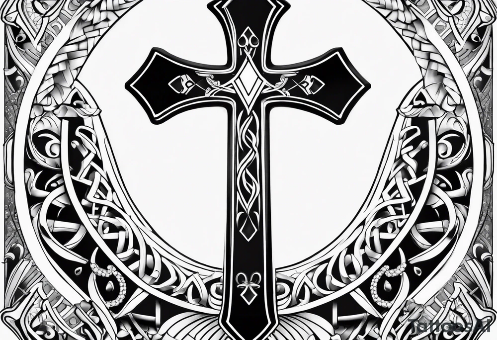 ankh, arm tattoo idea