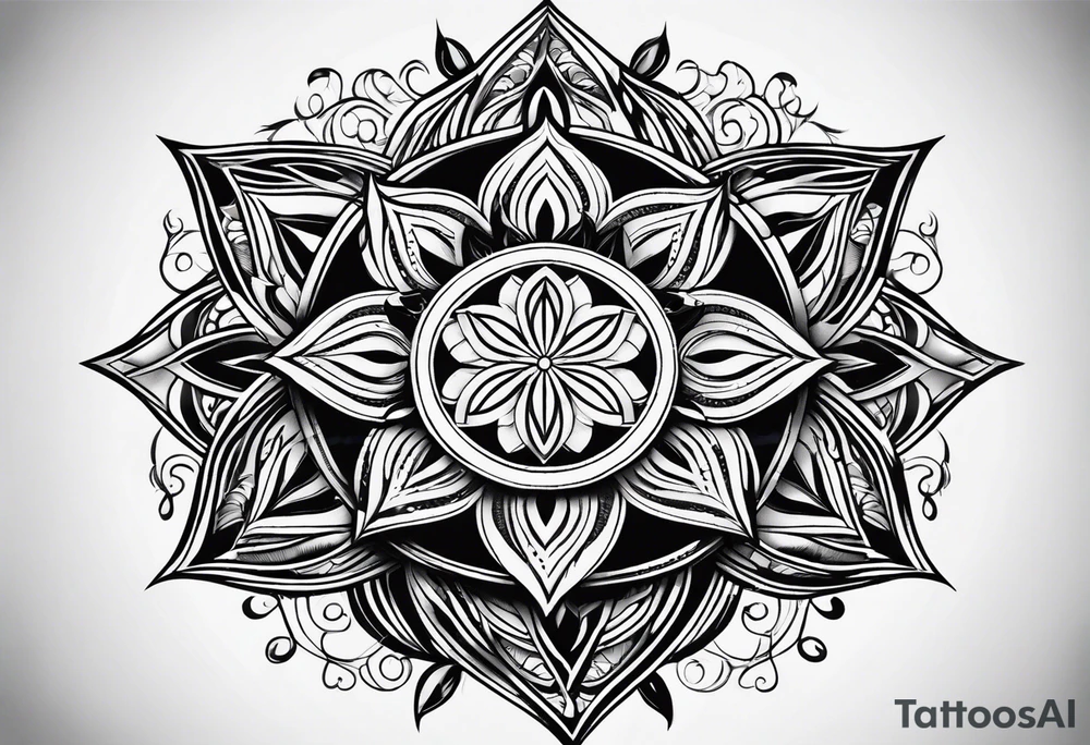flower of life tattoo idea