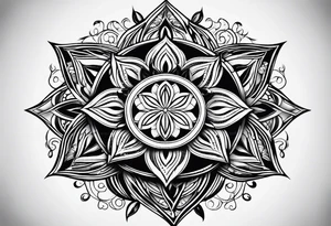 flower of life tattoo idea