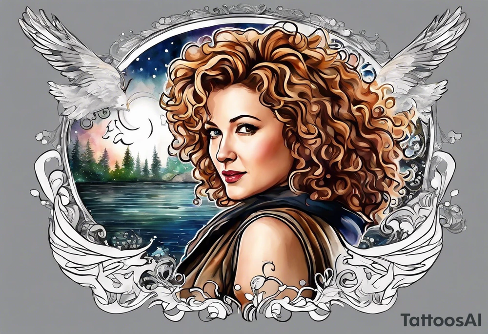 The diary of River Song from doctor who tattoo idea