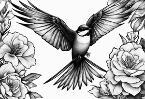 Swallows tattoo idea