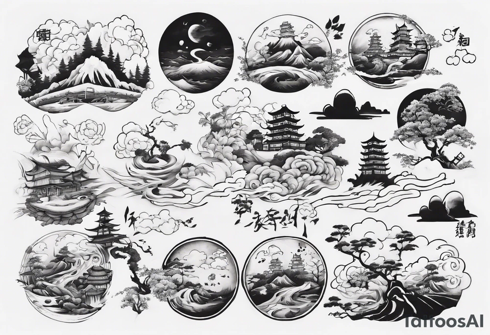 “I took another step, as I walk out the door on this endless road behind me” tattoo idea