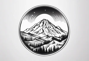 Mount ararat tattoo idea