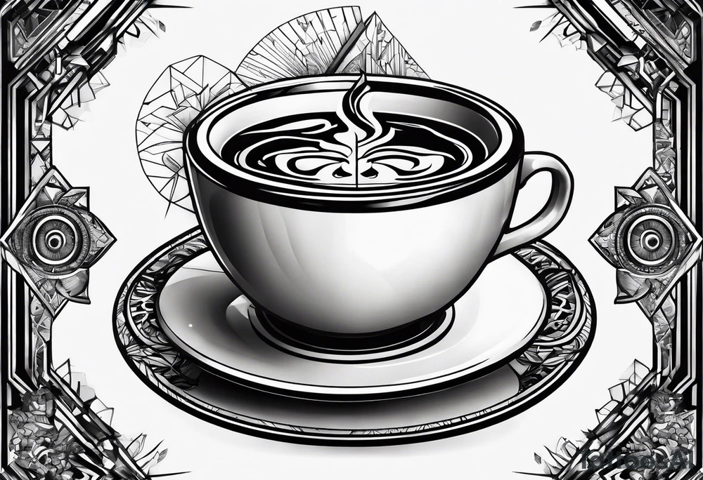 caffeine structure tattoo idea