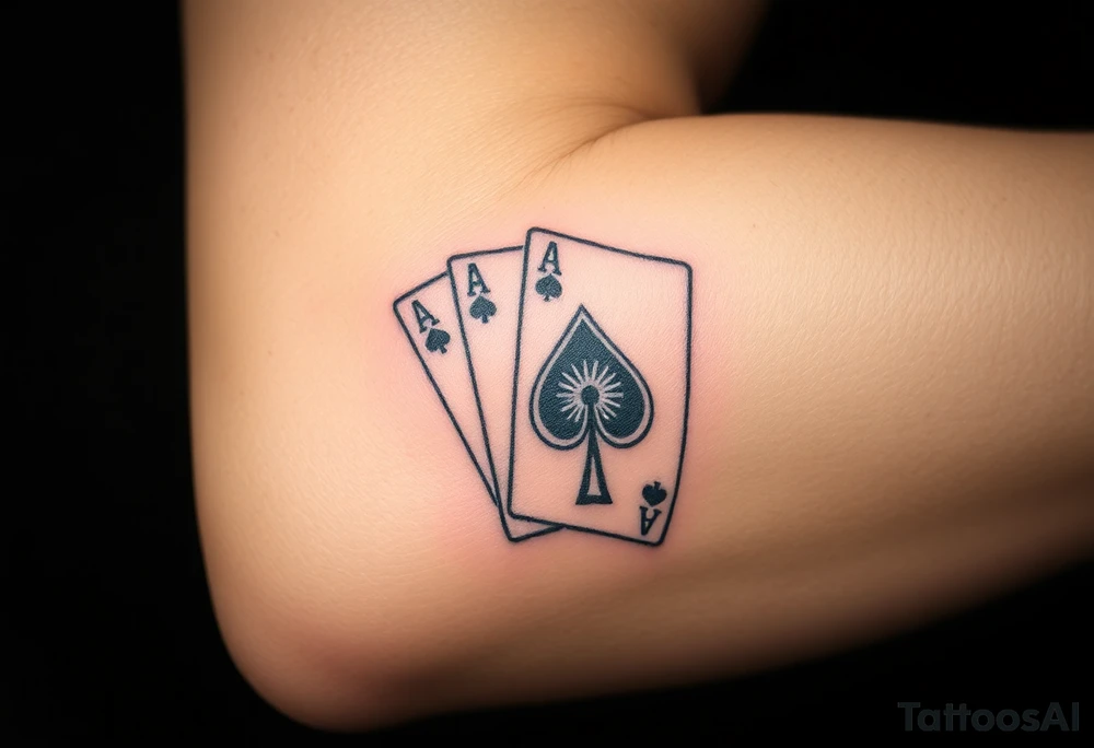 poker tattoo idea
