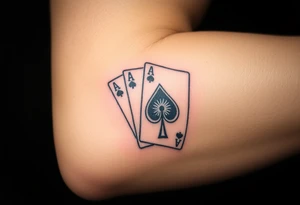 poker tattoo idea
