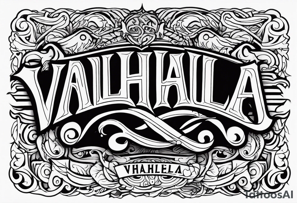 Valhalla tattoo idea
