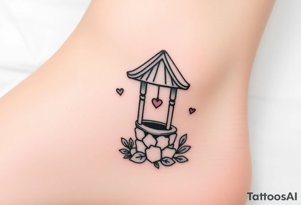 Wishing well tattoo idea