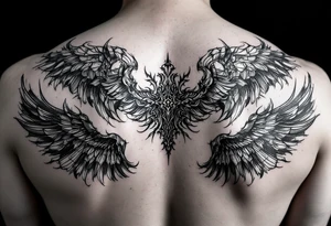 Trangender Angel tattoo idea
