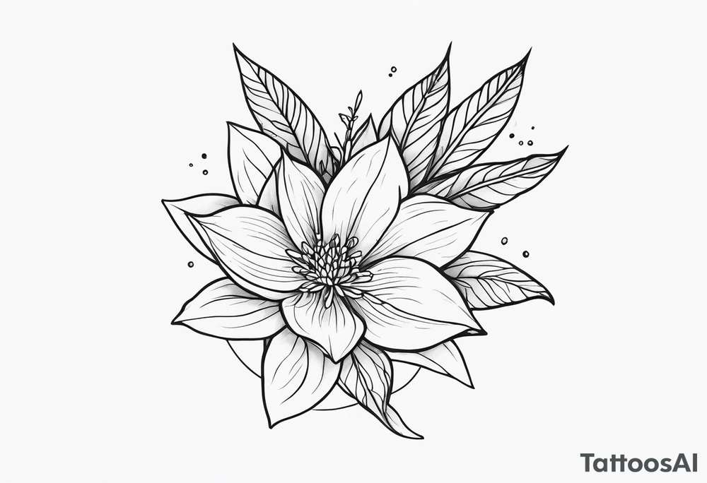 Plant tattoo tattoo idea