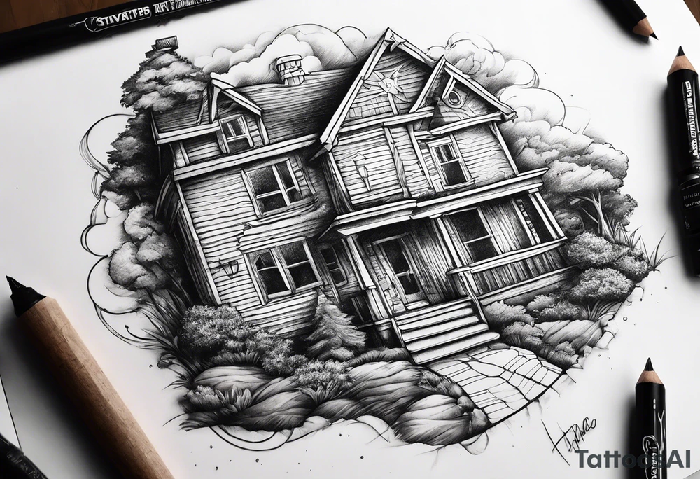 Home is the people not the place tattoo idea