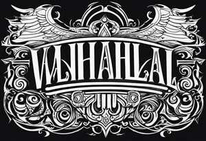 Valhalla fog tattoo idea