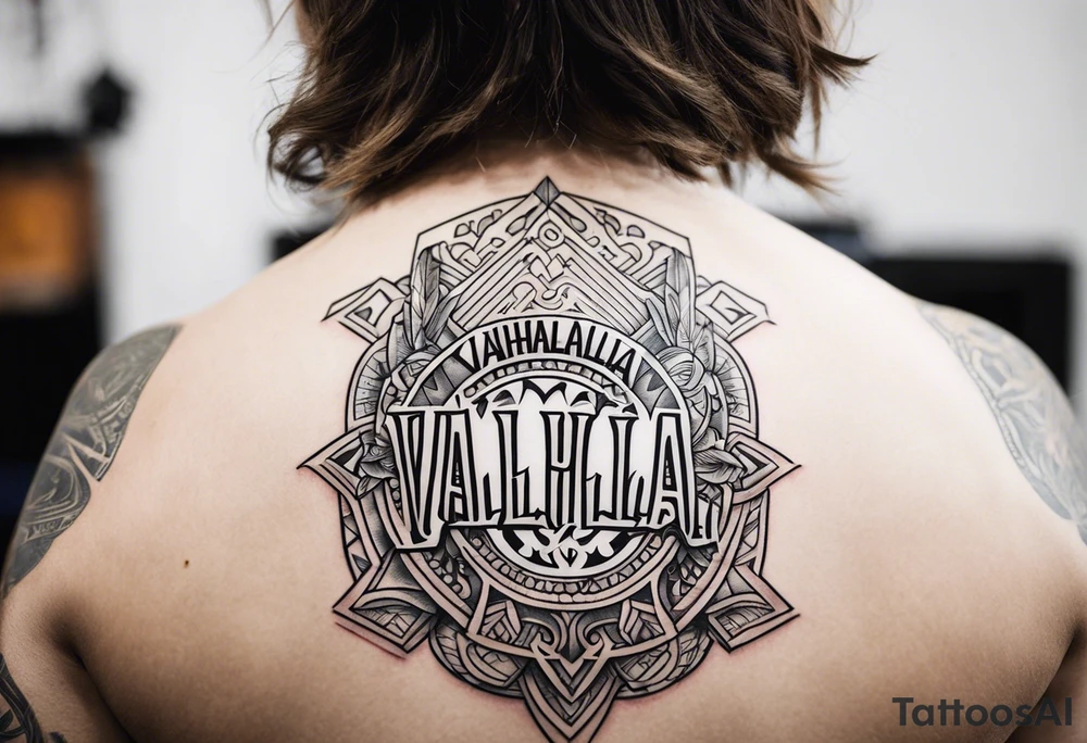 Valhalla tattoo idea