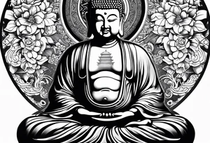 buddah tattoo idea
