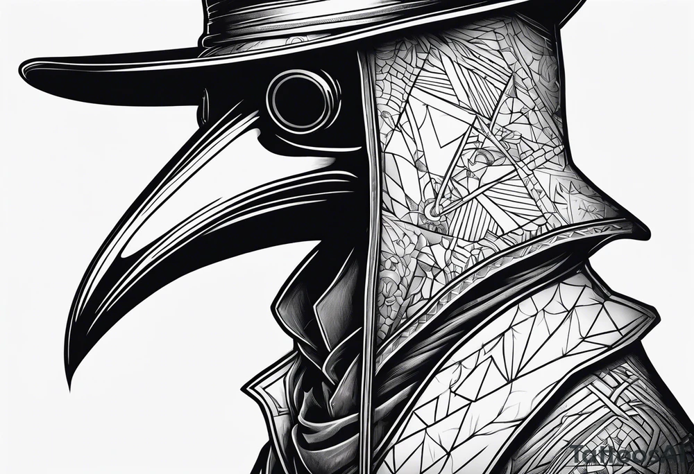 plague doctor tattoo idea