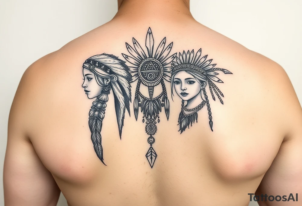 Indigenous, three daughters Loving husband,
Law of Attraction, Manifestation, gratitude tattoo idea