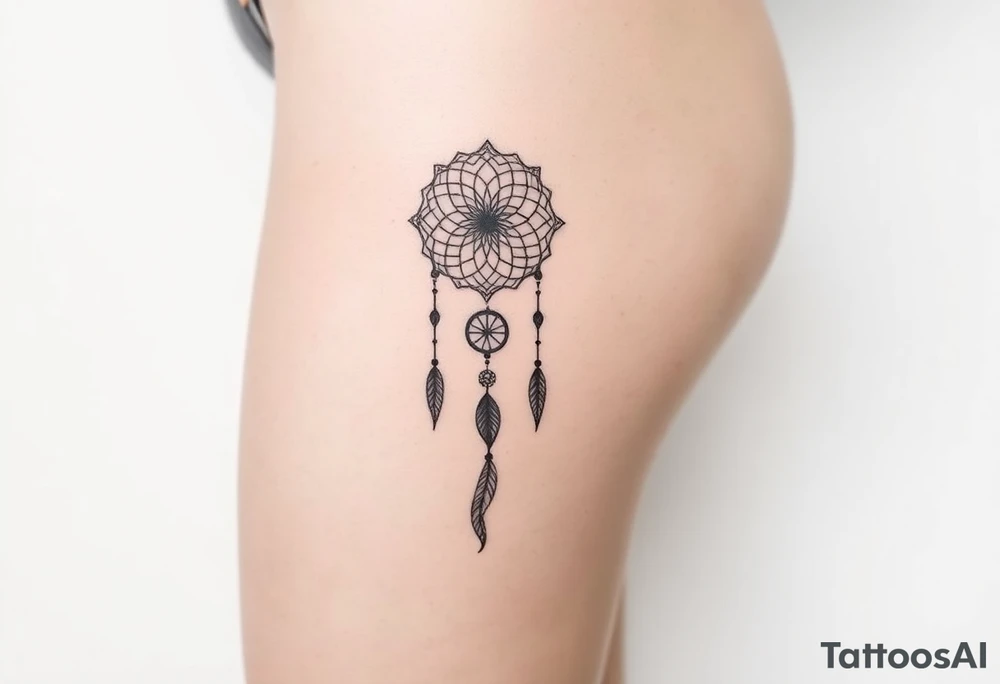 dreamcatcher tattoo idea