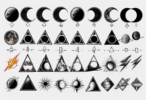 Dark side of the moon, equals sign, tattoo idea