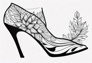 feminine ankle bracelet tattoo tattoo idea