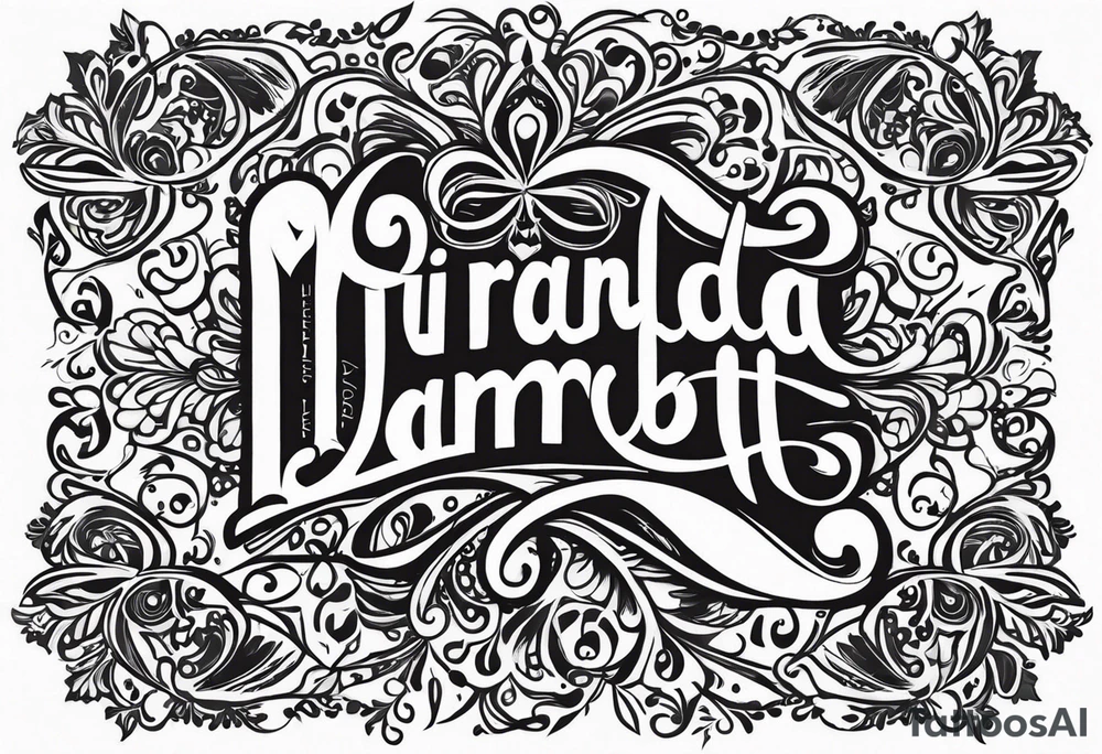 Miranda lambert tattoo idea