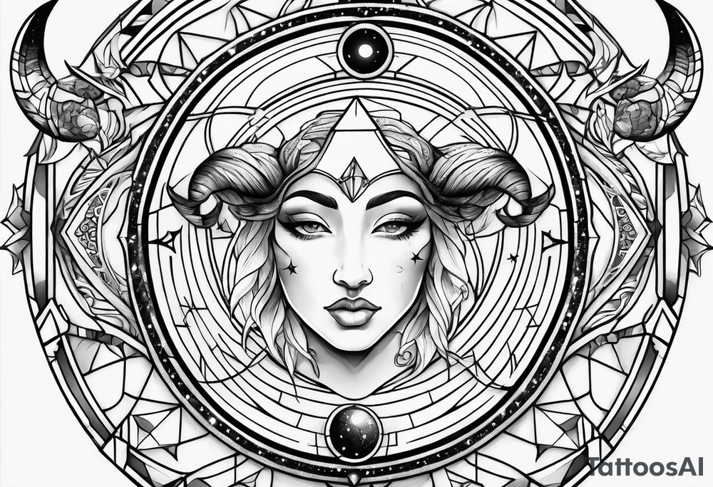 Taurus sun Aquarius moon Scorpio rising tattoo idea