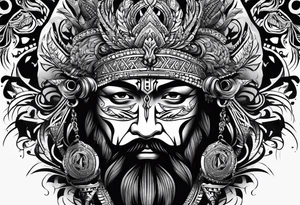 Father son tattoo idea