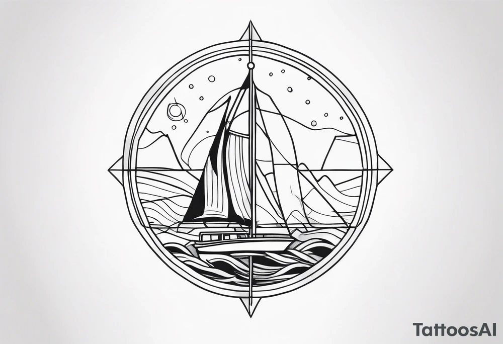 Coordinates tattoo idea