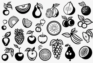 Fruits tattoo idea