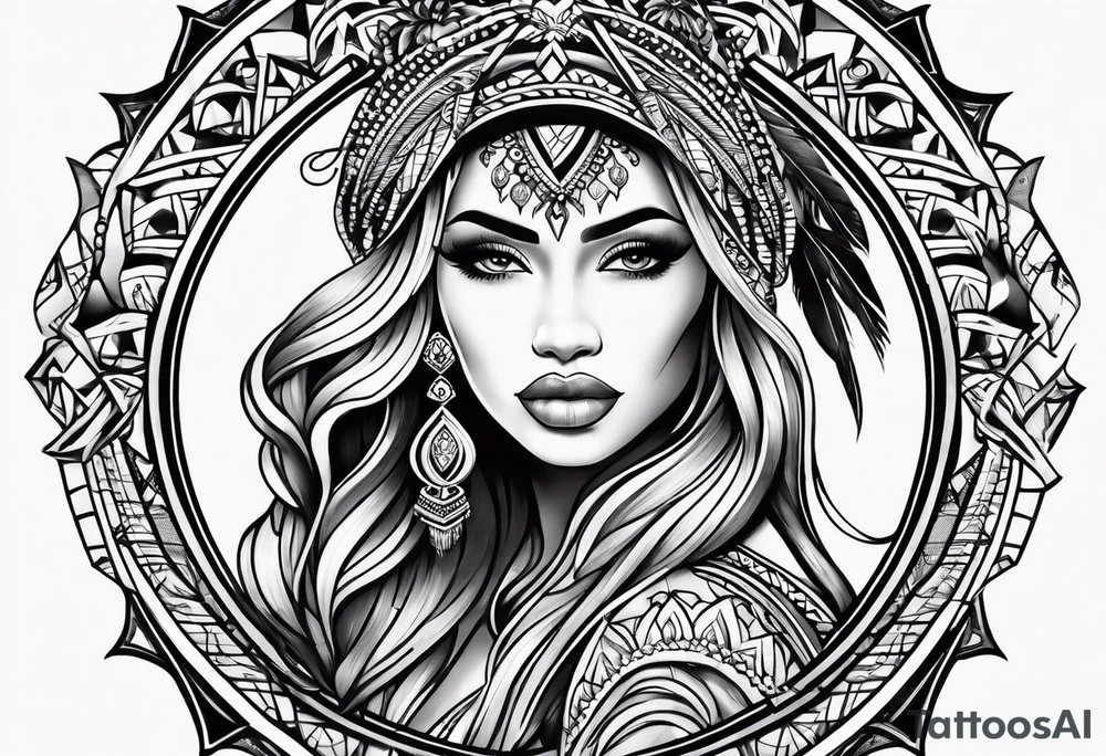 Boricua tattoo idea