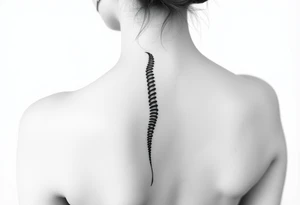 Spine tattoo tattoo idea