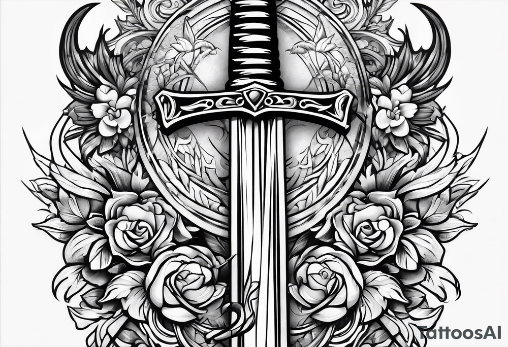 sword tattoo idea