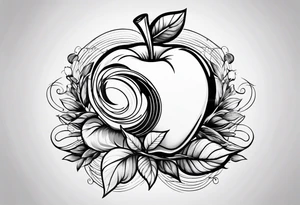 Teacher Apple tattoo idea