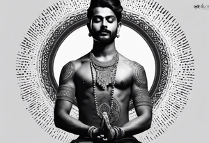 forarm shiv bhagwan in meditation
virat kholi arm tattoo tattoo idea