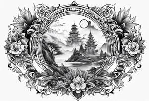 God loneliness tattoo idea