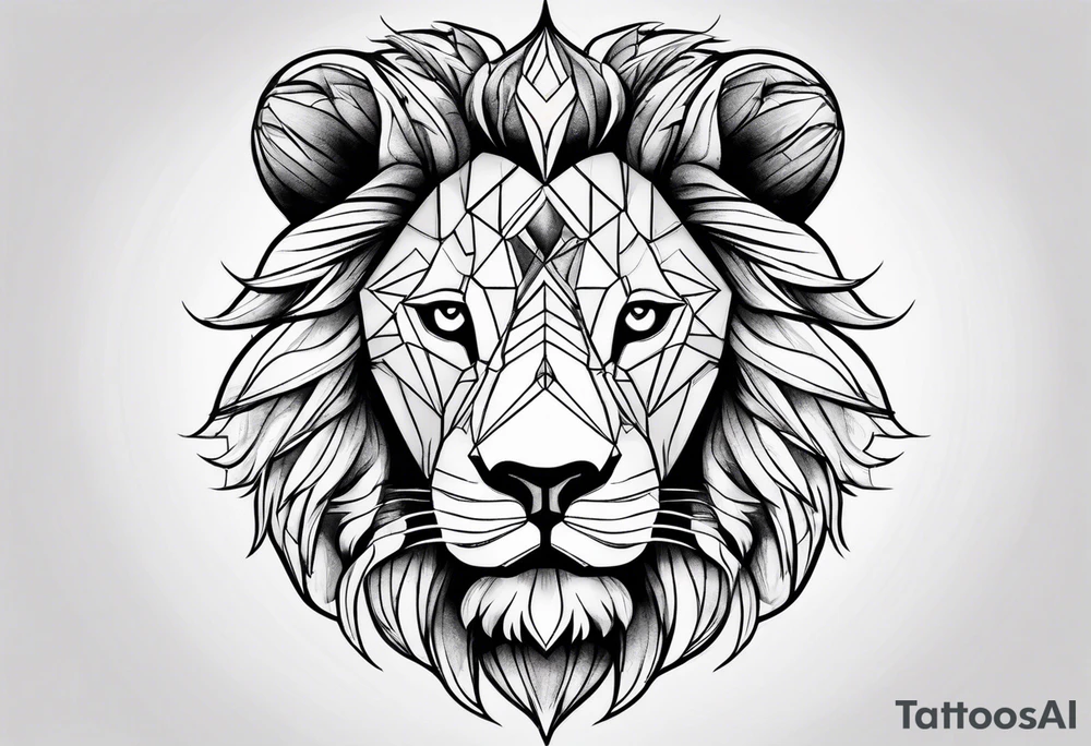 Lion tattoo idea