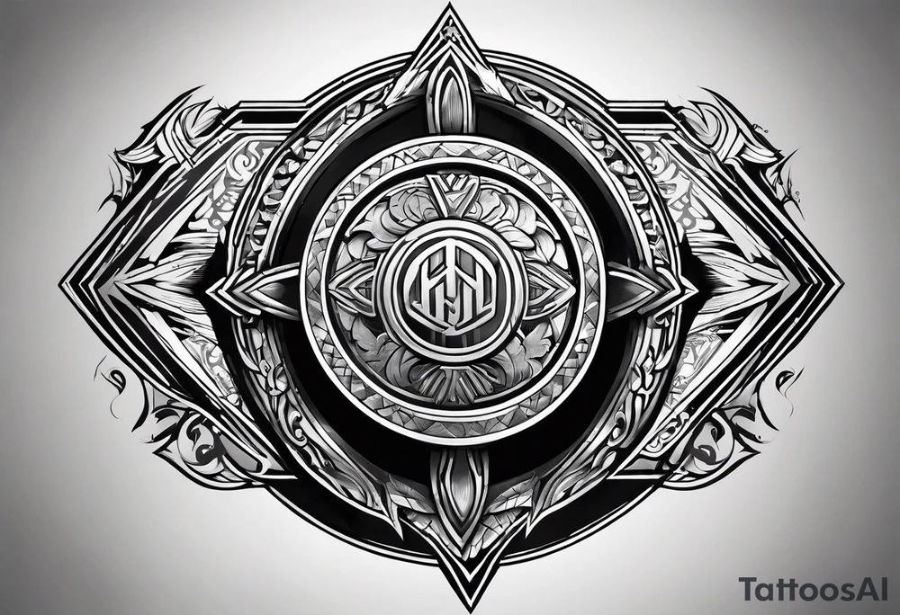 Spartan shield with lambda tattoo idea