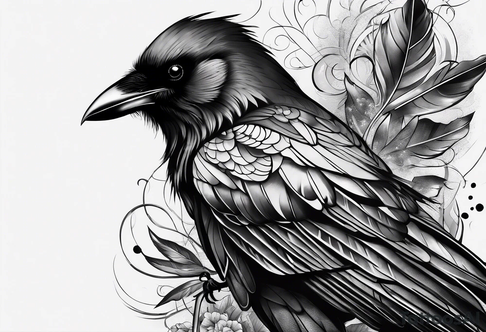 crows tattoo idea