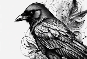 crows tattoo idea