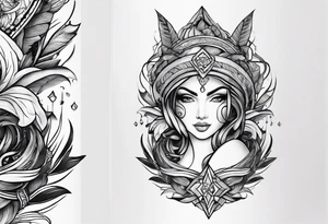 perseverance on forearm tattoo idea
