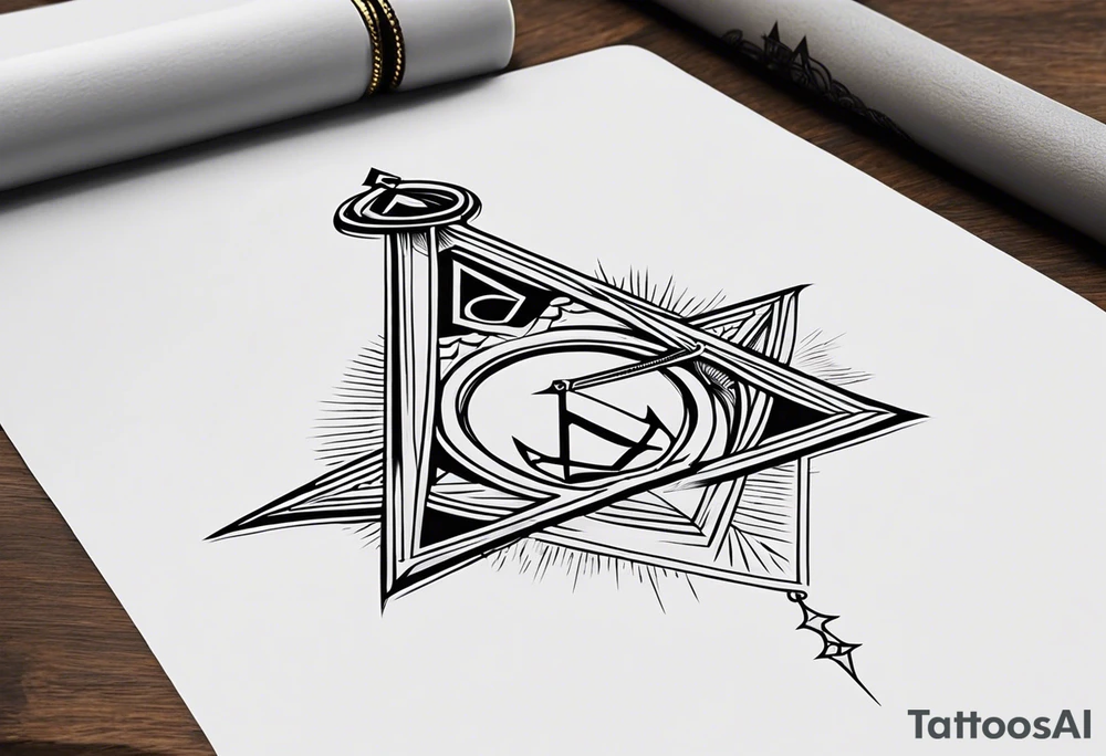 masonic tattoo idea