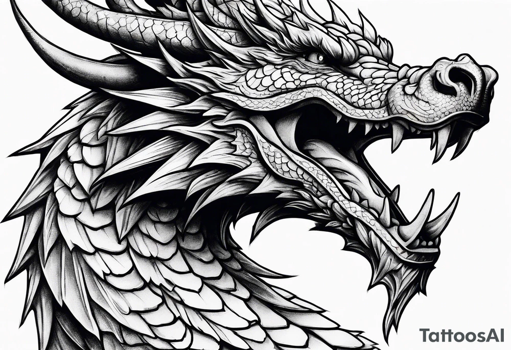 The dragon of Bosnia tattoo idea