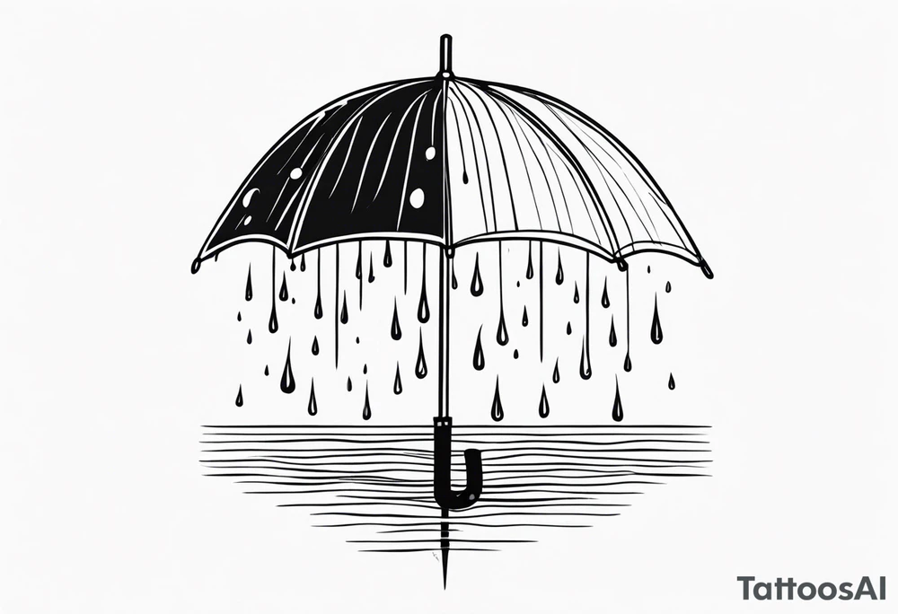 midnight rain tattoo idea