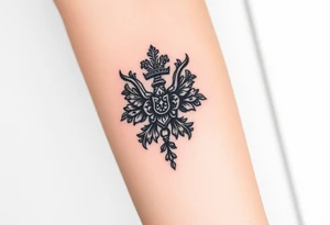 medieval woodcut tattoo idea