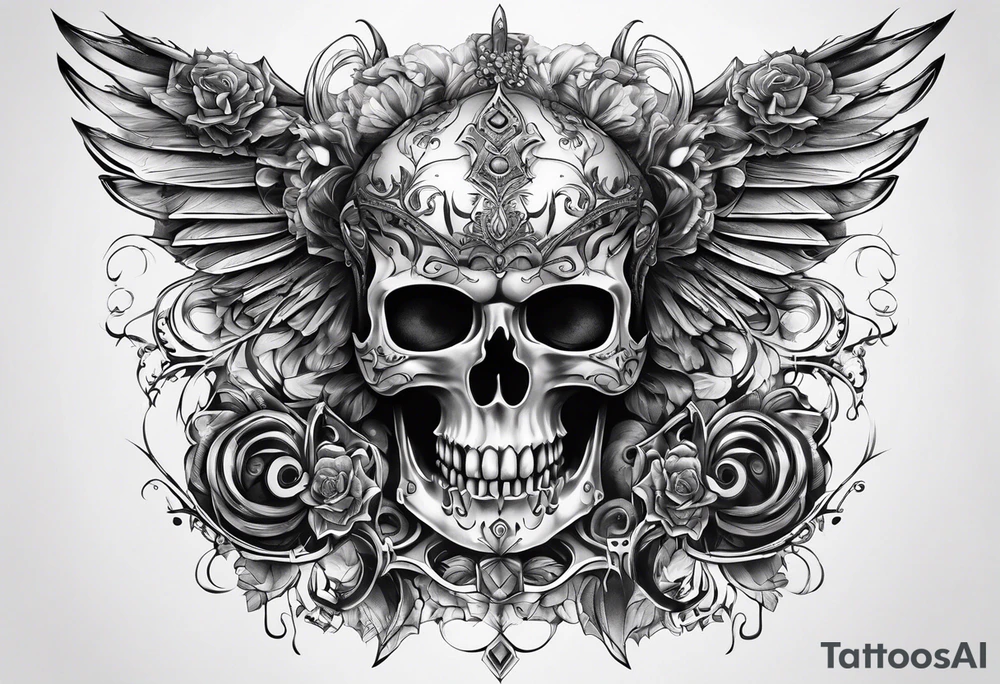 Clavicle tattoo idea