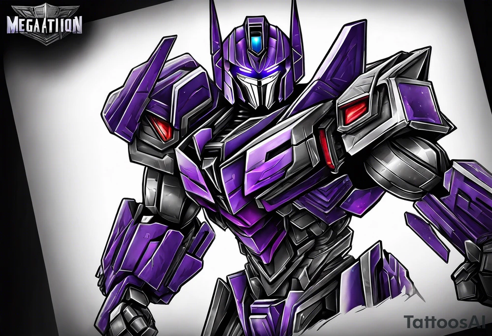 Decepticon Megatron tattoo idea